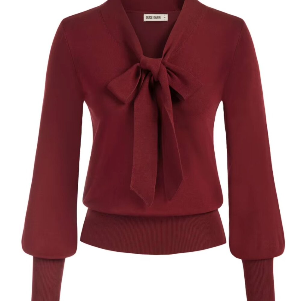 BNWT Red Grace Karin Sweater